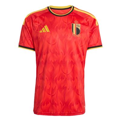 adidas Belgien 26 Heimtrikot Rot/Kräftiges Gold Unisex Oberteile JM8381