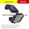 Outdoor Solar Wall Lamp with Motion Sensor, Waterproof, for Garden or Street Lighting