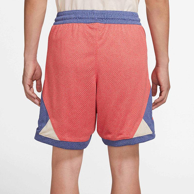 Jordan Jumpman Diamond Mid-Rise Mesh Basketball Shorts Men Bottoms Multicolor Gym-Red CU2350-631