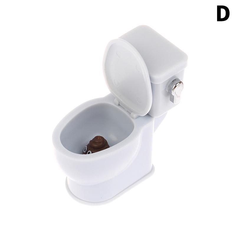 

Мебель для кукольного домика Белый туалет Кукольный домик Туалетная щетка Миниатюрные игрушки Куклы Аксессуары as the picture