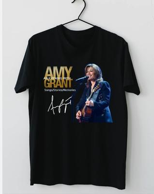 NEW Amy Grant Tour T Shirt Black All Size Unisex T-Shirt