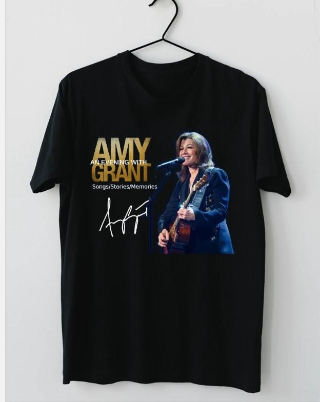 

NEW Amy Grant Tour 2025 T Shirt Black All Size Unisex T-Shirt M