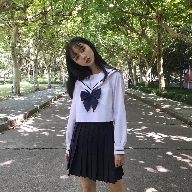 Kishikyo Authentic Japanese School Uniform Sailor Suit for Female Students