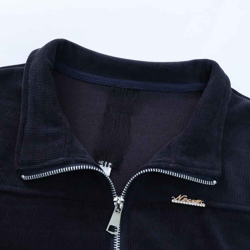 Mom's 2025 Spring & Autumn Casual Sportswear Set - Middle-Aged Women's Two-Piece Outfit