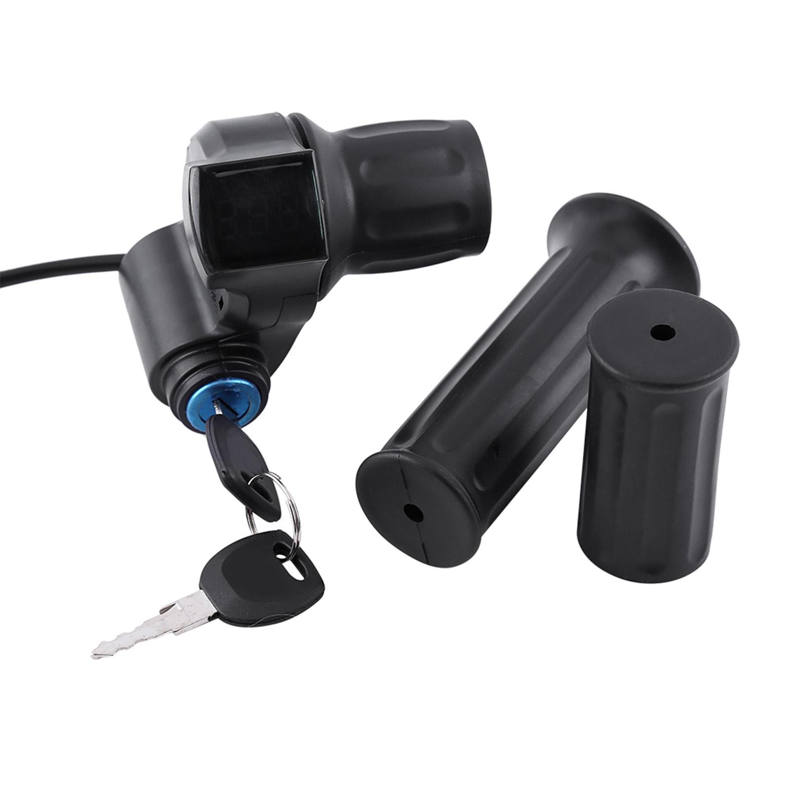 

Electric Bike Throttle Display Handle Button for Voltage Identification