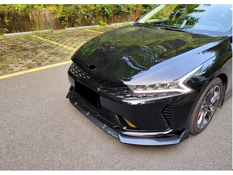 KIA K5 20-22 Front Splitter & Side Skirts: Anti-Scratch 3-Piece Set