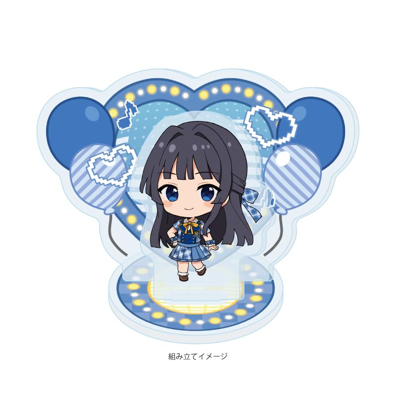THE iDOLMSTER MILLION LIVE 28 Shizuka Mogami Karaoke-Version. [Mini Charakter Illustration] Acryl Aufsteller Platte