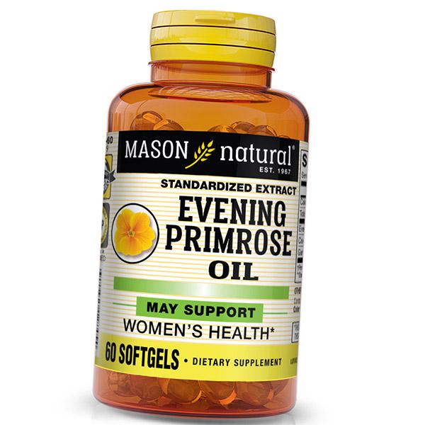

Олія Примули Вечірньої, Evening Primrose Oil, Mason Natural 60гелкапс (71529039) 60softgels