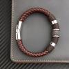 Retro Faux Leather Men's Bracelet | Multi-Layer, Faux Beaded, Jewelry Wrist Bracelet Gift, Father's Day Gift, Christmas Gift