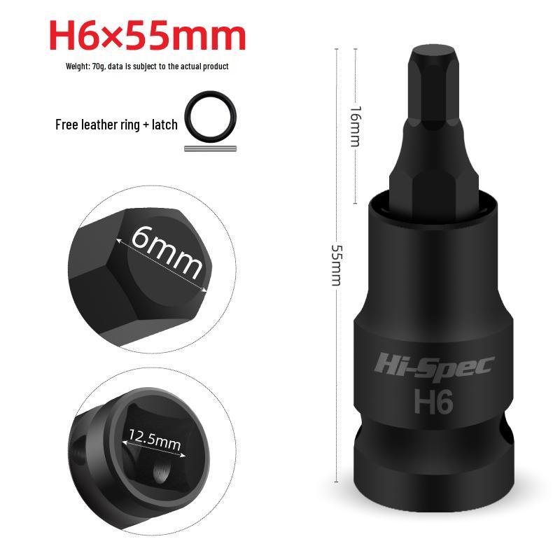 Hexagonal S2 Electric Impact Wrench Screwdriver Bit