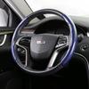 Universal Non-Slip Carbon Fiber Steering Wheel Cover - All-Season, Dirt-Resistant, Water Transfer Pattern.