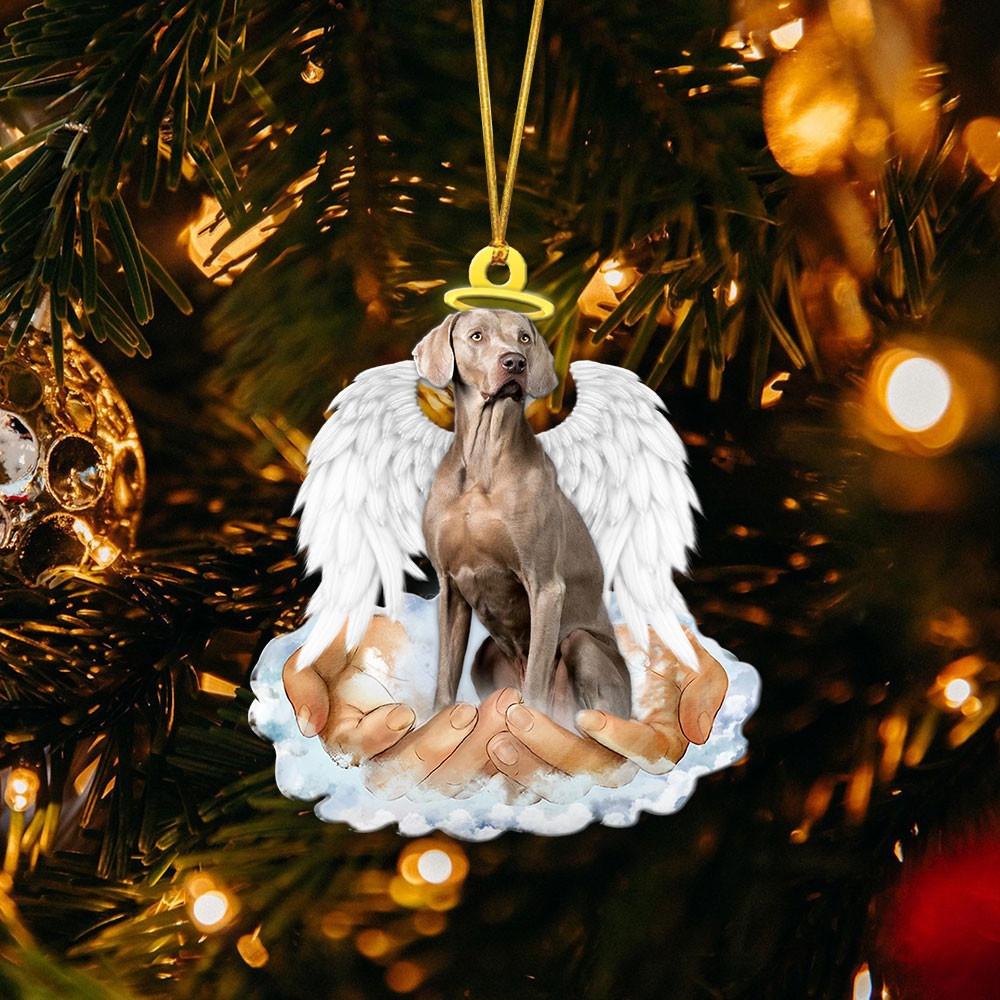 Creative Angel Wing Dog Christmas Decoration Acrylic/organic Glass Cartoon Style