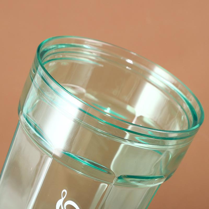 Online Celebrity Ins Creative Coffee Cup High Value Student Plastic Cup Cola Milk Tea Cup Portable Water Cup Female