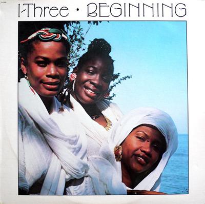 LP Skiva I THREES - Beginning ST17222 EMI America 1986 USA Reggae, Ska & Dub Begagnad