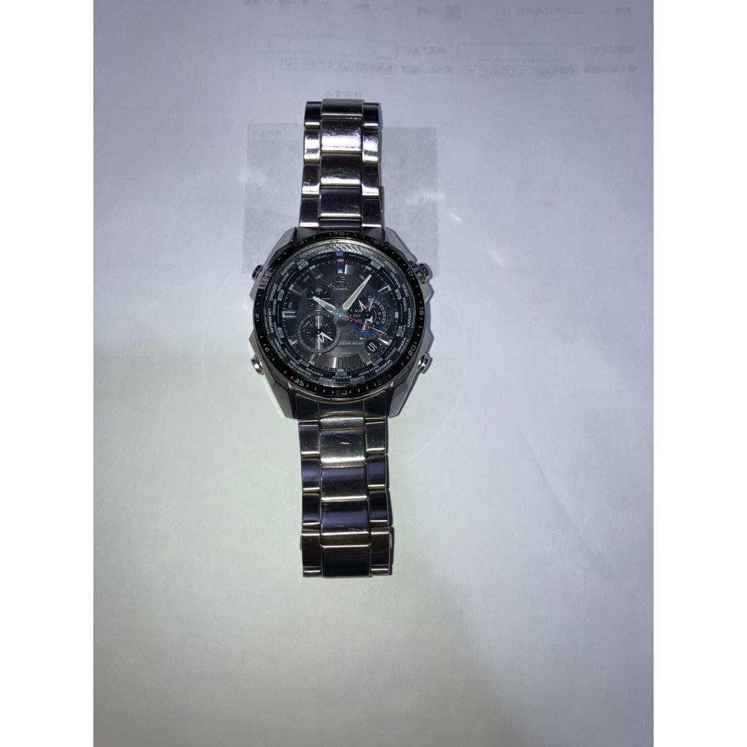 CASIO EDIFICE stainless steel watch