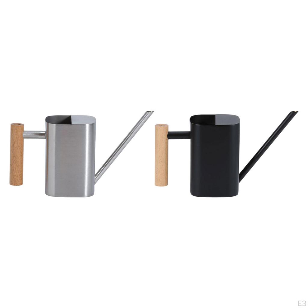 500ml Metal Watering Can with Ergonomic Handle And Long Spout, Elegant for Garden, Planter, Indoor