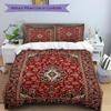 3Pcs Persian Rug Bedding Set Quilt Cover Pillowcase Home Christmas Xmas Halloween Gift 1 Duvet Cover 2 Pillowcase M924592