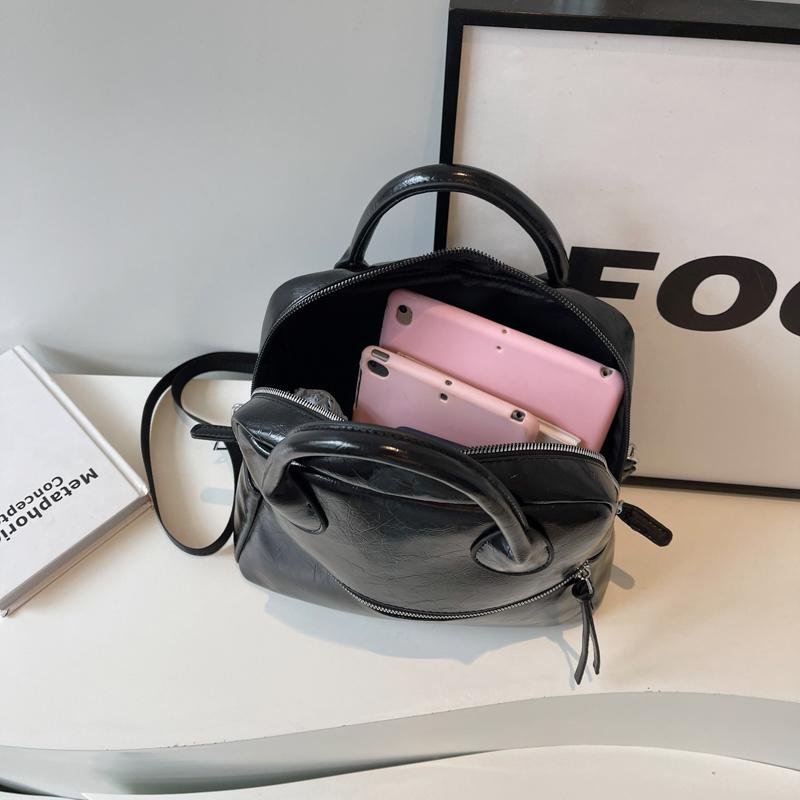 Women's Bag PU Multilayered Soft Leather Ladies Fashion Simple Shoulder Bags Mom's Bags Crossbody Bag