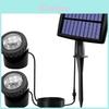 Outdoor Solar Spotlights For Pool Landscape Garden Ip65 Waterproof Led Light For Backyard Decor