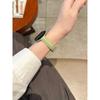 Slim Leather Strap for Apple Watch Band 44mm 38mm 41mm 49mm 45 Mm Wrist Women Bracelet IWatch Serie 11 10 9 8 7 6 5 4 SE Ultra 2 3
