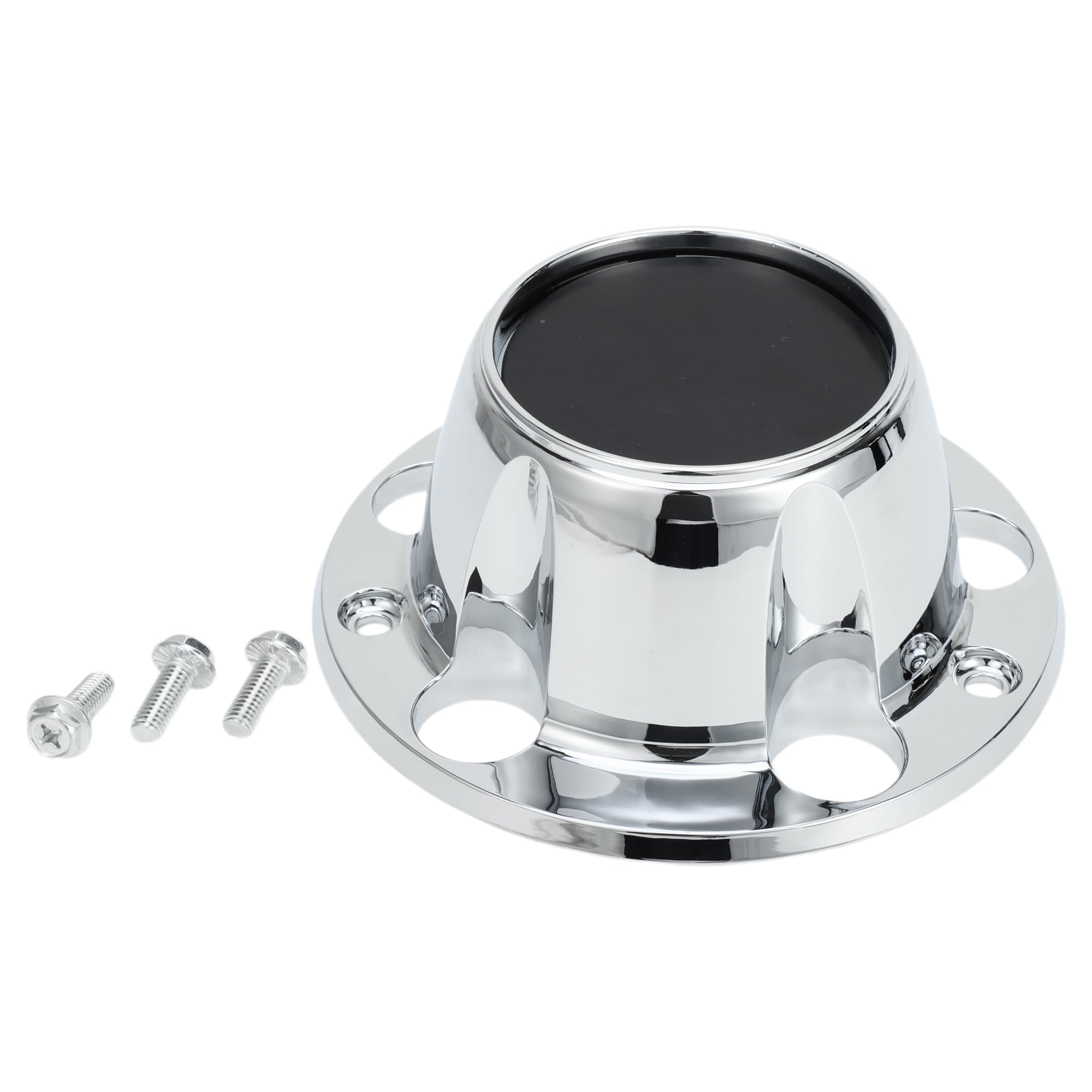 

Колпаки ступицы колеса TUCKBOLD для Ford F150 Bronco 1980-1996, Серебристый тон Черный, 1 шт.