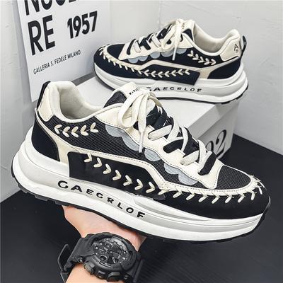 Forrest Gump Men's Shoes Autumn 2024 New Trend Versatile Casual Non-slip Youth Sports Heightening Dad Trendy Shoes Men