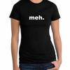 Meh - This Girl Mens Womens Funny T-Shirt Retro Vinyl Music Theme
