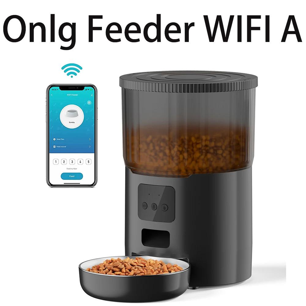 For 4L Pet Feeder  Automatic Dog Food Dispenser Smart Cat Feeder 2L Cat Automatic Drinking Fountain Dog Water Feeder