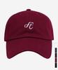 FOR THE FIT Logo Signature Ball Cap_Burgundy