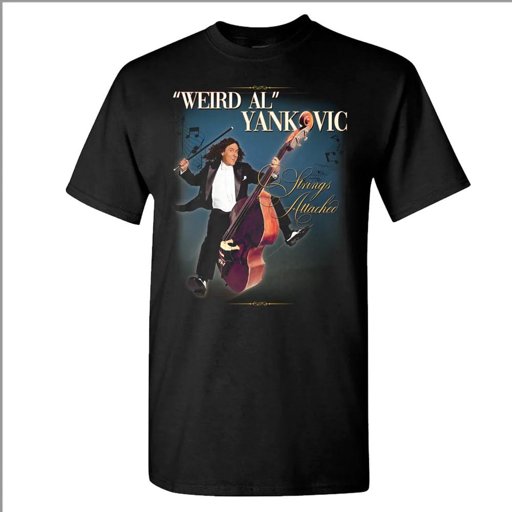 Vtg Weird Al Yankovic Star Heavy Cotton Full Size Unisex Tee Black Shirt TT221 Unisex T-Shirt XXXXL