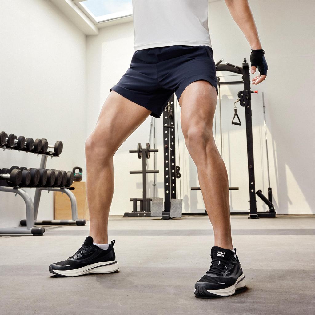 New FILA Casual Shorts Men's RD Royal Blue A11M421806FNV