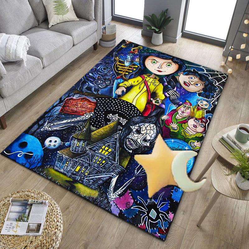 Fantasy In horror mother Office Rug Chair Mat, Game Carpet, Suitable for Front Door, Bedroom, Living Room, Desk, Holiday Gift