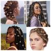 Dreadlock Accessories Bulk Set Alloy Spiral Braid Clips Gold Silver Colors Diy Festival Party Hair Jewelry Unisex Styling Kit