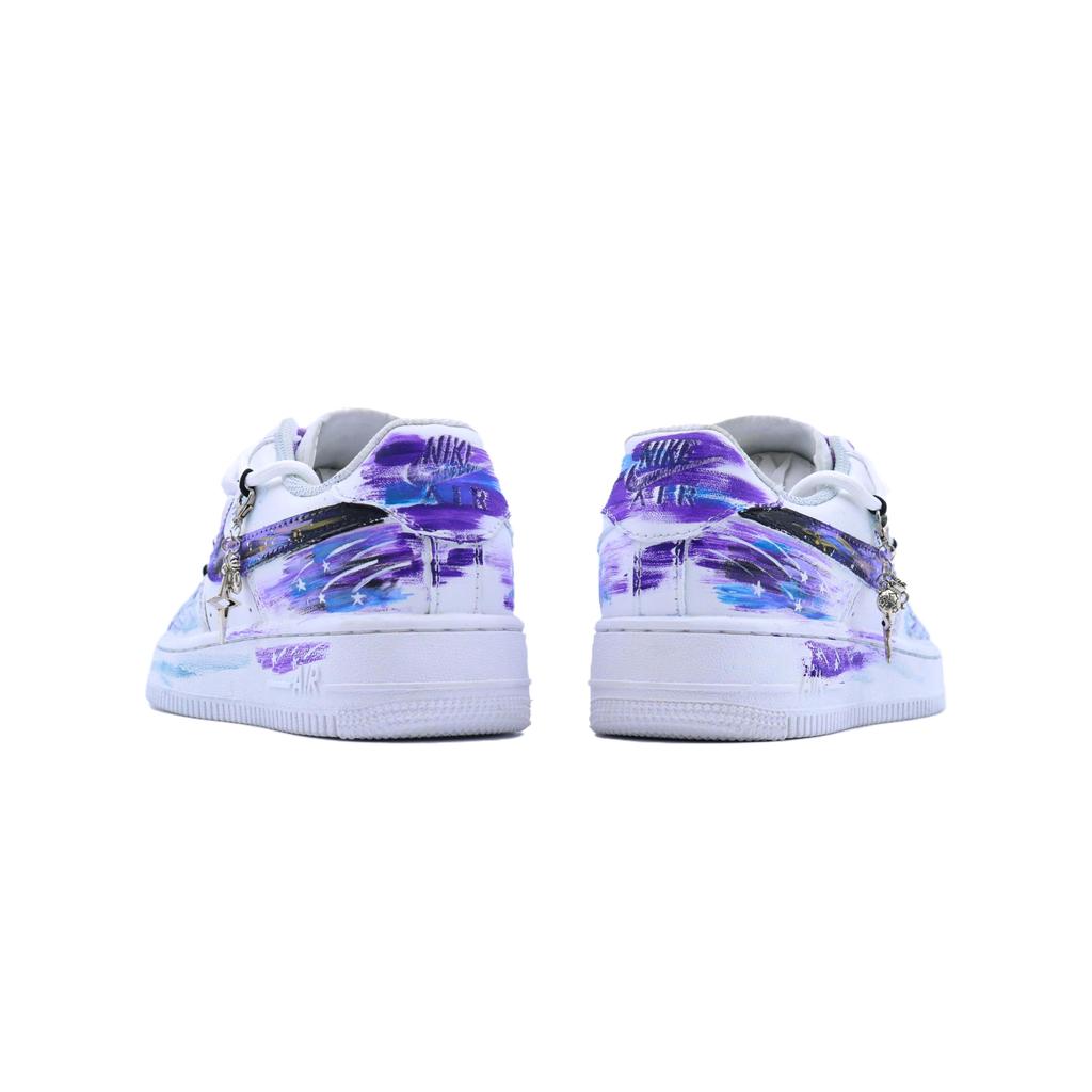 Nike Air Force 1 Skateboard Shoes Unisex Low Top Purple CW2288-111(team-779 )-Random Packaging Bags