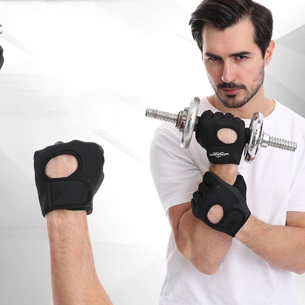Weightlifting Anti-slip Resistance Sport Mittens Cycling Gloves Fitness Gloves Half Fnger Gloves