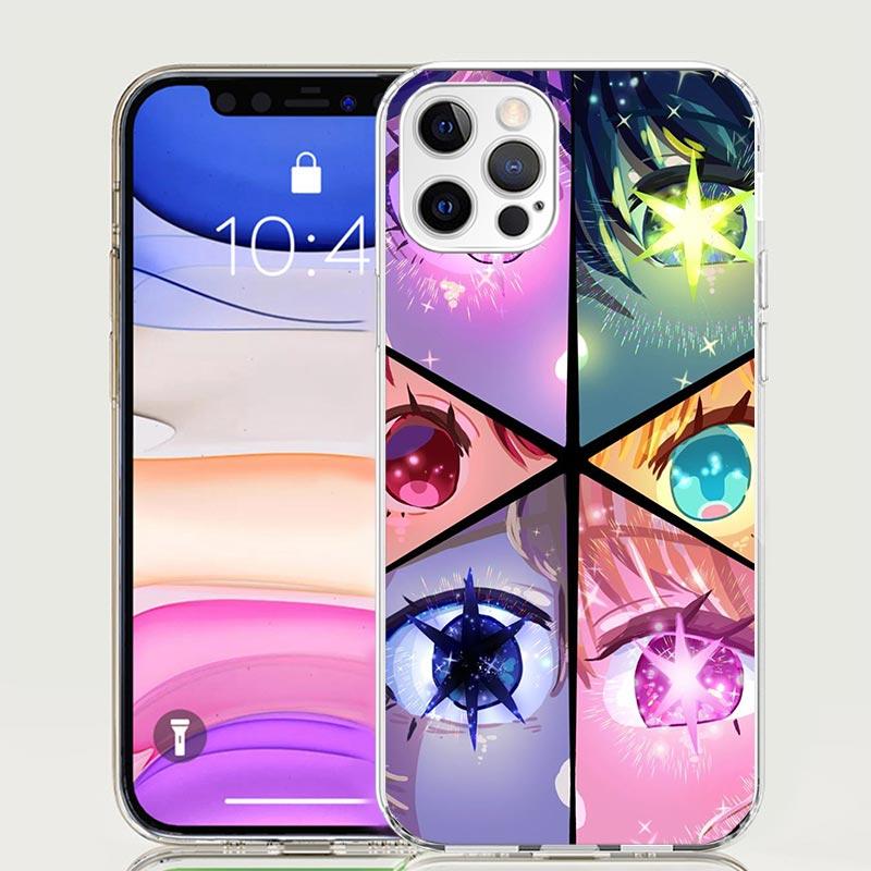 Oshi No Ko Phone Case For iPhone 17 Air 16 15 Plus 11 14 Pro Max 13 Mini 12 7 8 + SE Pattern Art Customized Cover 16 15 Plus 11