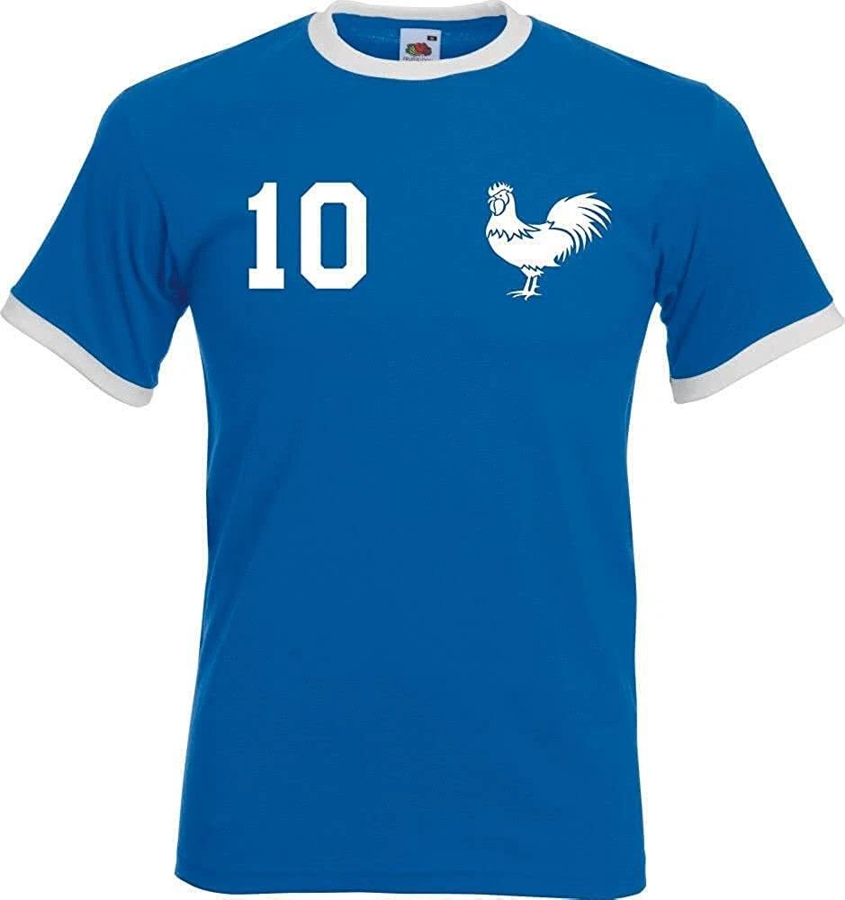 Youth Designz Men s T-Shirt France France with DESIRED NAME + NUMBER Jersey World Cup 2XL