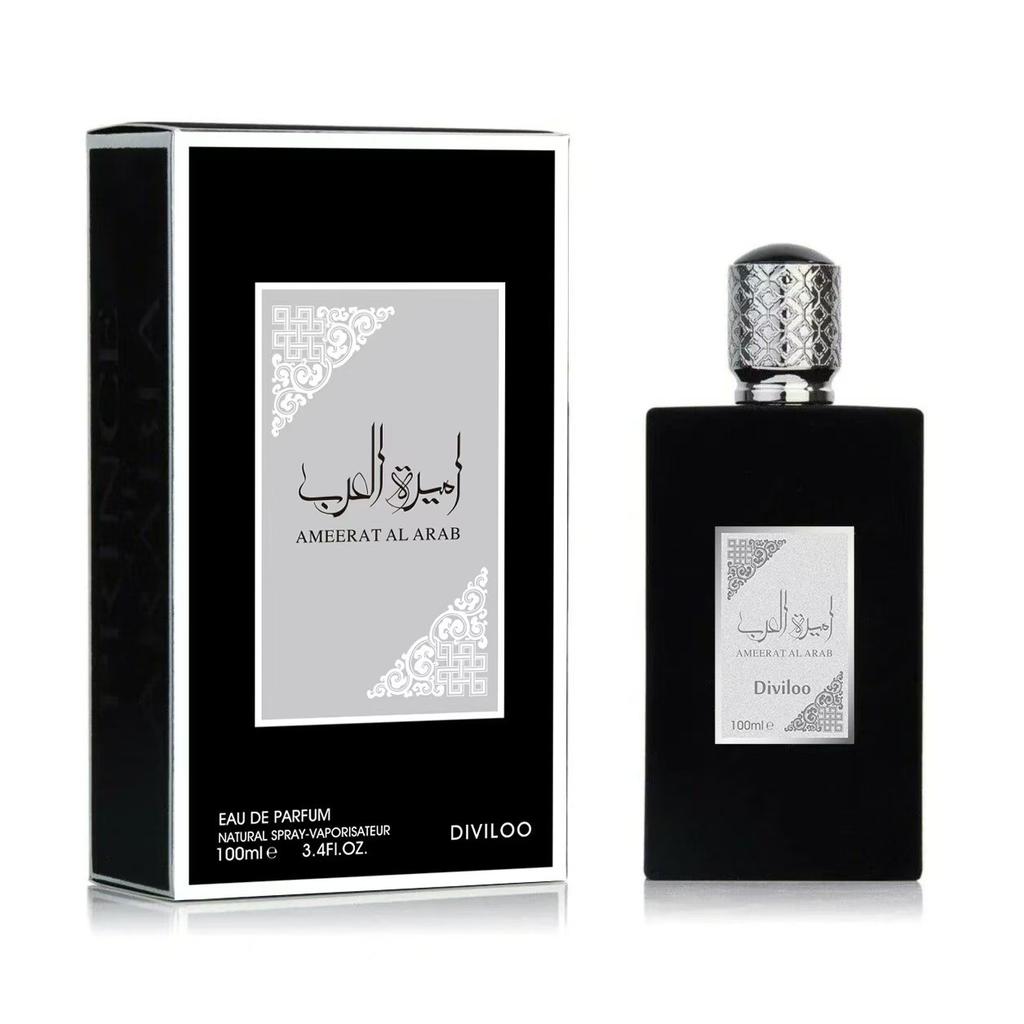 Asdaaf Ameerat Al Arab EDP 100ml – Blumig-orientalischer Duft, Unisex langanhaltendes Parfüm, Erschwinglicher arabischer Luxus weniger