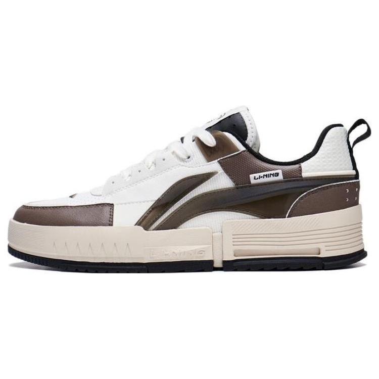 Li-Ning Sportswear Shoes  White Brown  Men s AGCT135-3 EU 39⅔