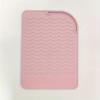 Curled Hair Stick Clip Insulation Pad, Straightener Perm Stick Silicone Insulation Pad Anti Slip Silicone Pad Meal Mat