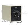 AH33 Timer Relay Electronic Type Adjustable Release Delay Type Relay 8 Pins 10Min(24V)