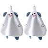 2Pcs Microfiber Korean Pig Dishcloth Cute Children's Handkerchief Pig Wiping Towel  Bedroom