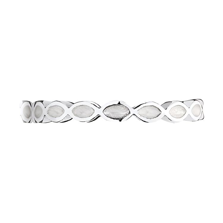 Pandora Geometric Pattern Decorative Silver Ring Women rings 190884EN23 Box,52