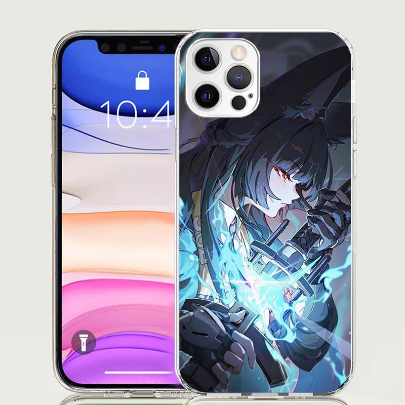 Zenless Zone Zero Hoshimi Miyabi Phone Case for Apple iPhone 17 Air 16 15 Plus 14 + 13 Mini 12 11 Pro Max 7 8 SE 16Max Soft Shel