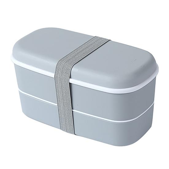 Recipiente de alimento resistente ao calor Recipiente de alimento multifuncional seguro para micro-ondas de 2 camadas