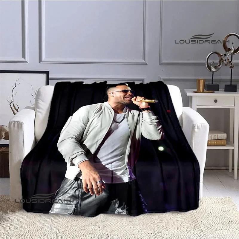 Latin singer Romeo Santos blankets Flannel Warm blanket soft and comfortable blanket picnic blankets bed linings birthday gift