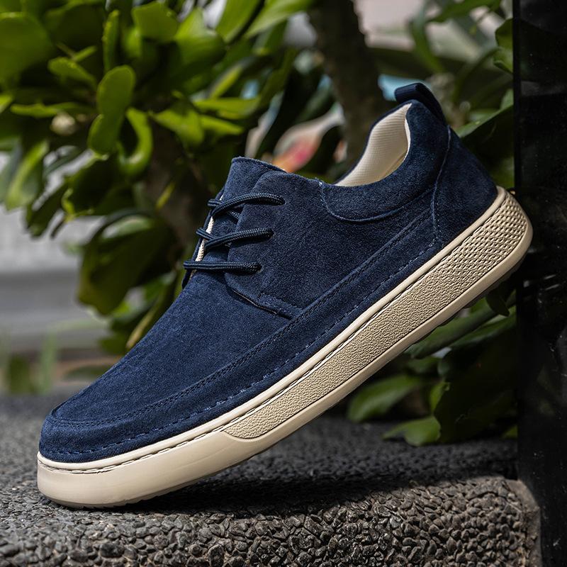 Leather Shoes Autumn New Soft-soled Youth Board Shoes British Retro Casual Leather Shoes