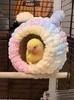Bird Nest For Birds Parrot Accessories Bird Winter Warm Cotton Nest Thickened Winter Sleeping Nest Bird Accessories For Cages