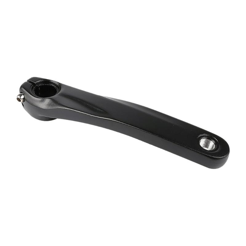 Bicycles Crank Arm, 220mm Aluminium Alloy Direct Mount Crank Arm Black Left Crank Arm Replacements for Mountain Bicycles