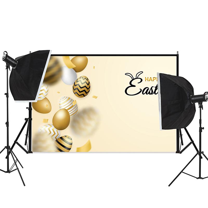 Easter Theme Background Cloth Egg Bunny Backdrop Photography Photographic Party Decor Background Photo Studio